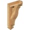 Ekena Millwork Funston Arts & Crafts Rough Sawn Bracket, Western Red Cedar, 4"W x 16"D x 24"H BKT04X16X24FST03RWR - alternate 1